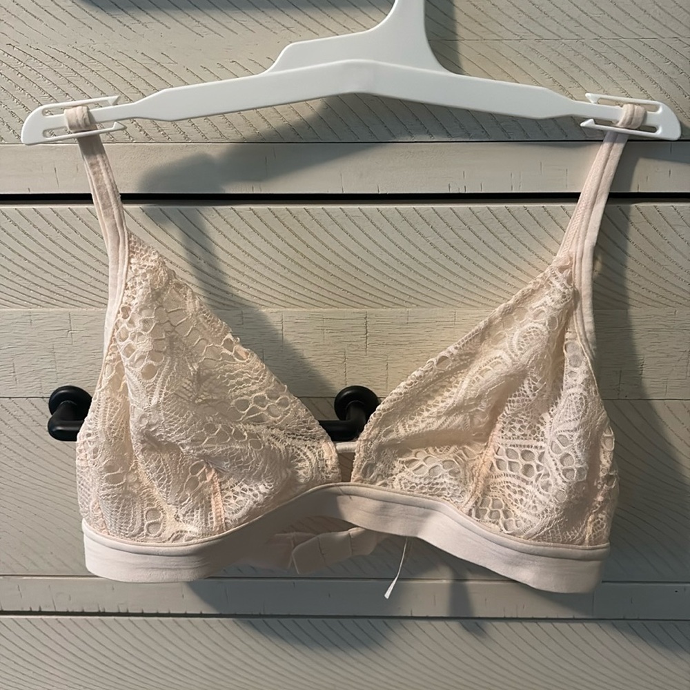 Lively Palm Lace Bralette